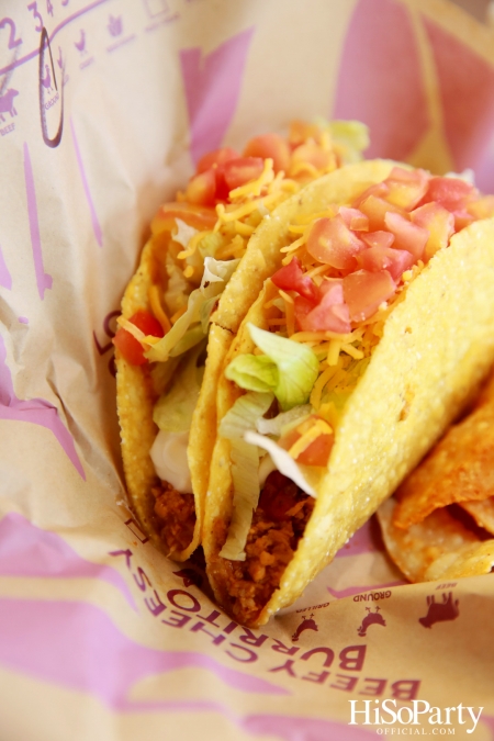 Taco Bell เปิดตัวสาขาใหม่ด้วยโมเดลตู้คอนเทนเนอร์เป็นครั้งแรก ณ ปั๊มบางจาก สาขารามอินทรา กม. 6.5 พร้อมแจกฟรี Crunchy Taco 1,000 ชิ้น