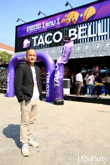 Taco Bell เปิดตัวสาขาใหม่ด้วยโมเดลตู้คอนเทนเนอร์เป็นครั้งแรก ณ ปั๊มบางจาก สาขารามอินทรา กม. 6.5 พร้อมแจกฟรี Crunchy Taco 1,000 ชิ้น
