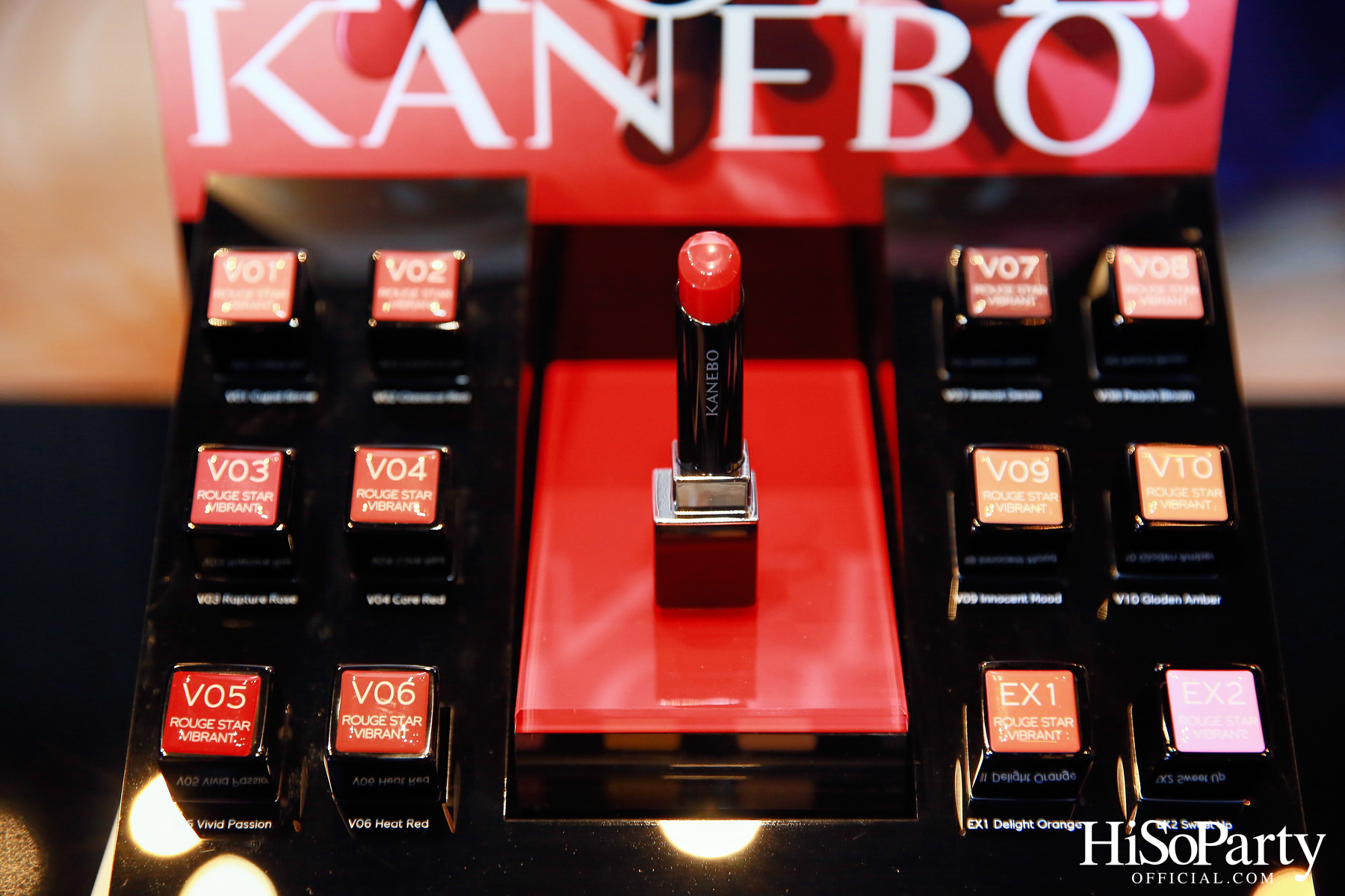 งานเปิดตัวลิปสติกรุ่นใหม่ล่าสุด KANEBO Rouge Star Vibrant