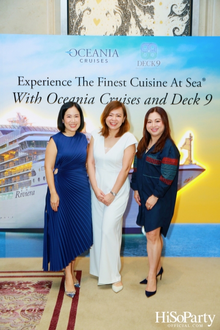 Experience The Finest Cuisine At Sea® With Oceania Cruises and Deck 9