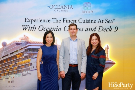 Experience The Finest Cuisine At Sea® With Oceania Cruises and Deck 9