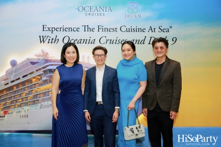 Experience The Finest Cuisine At Sea® With Oceania Cruises and Deck 9