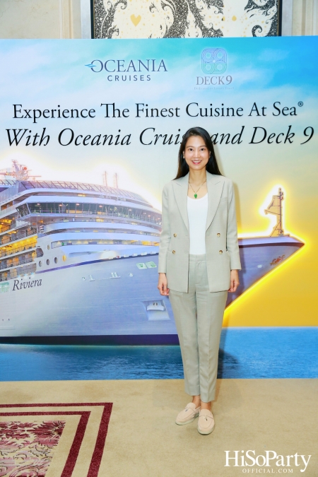 Experience The Finest Cuisine At Sea® With Oceania Cruises and Deck 9