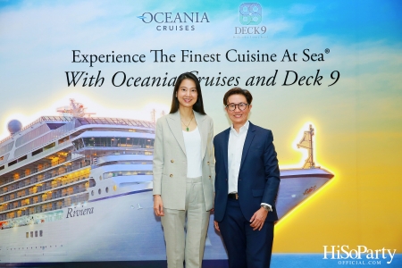 Experience The Finest Cuisine At Sea® With Oceania Cruises and Deck 9
