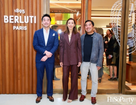 งานเปิดตัวบูติคหรูโฉมใหม่ของแบรนด์ Berluti ณ สยามพารากอน