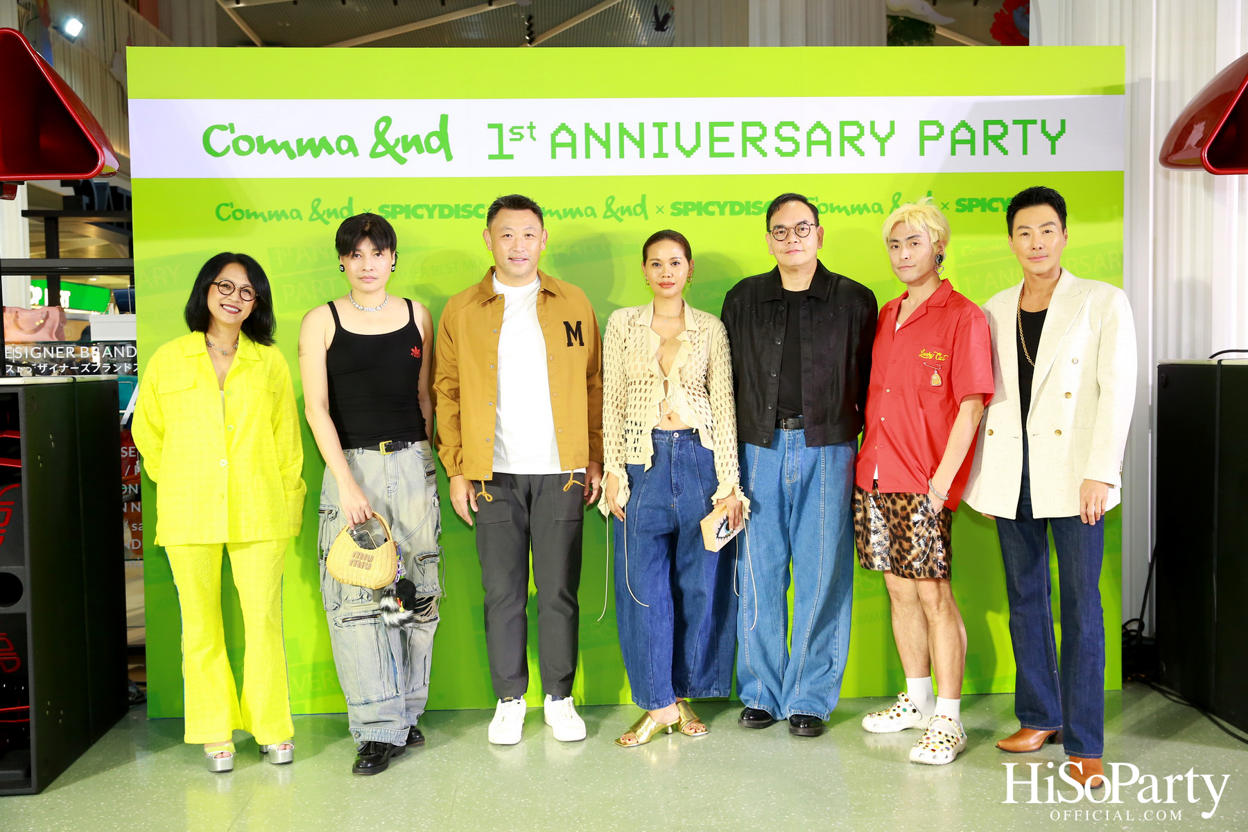Comma And 1st Anniversary