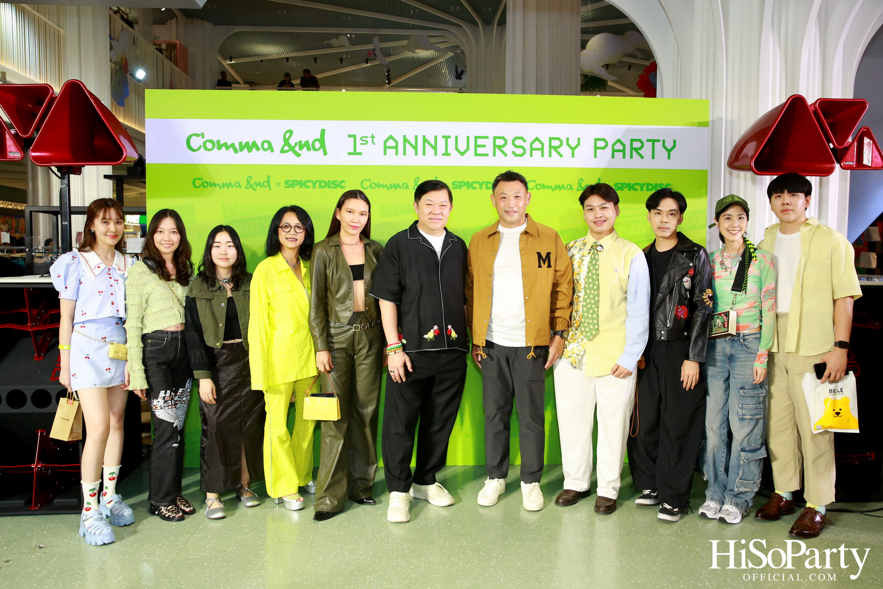 Comma And 1st Anniversary