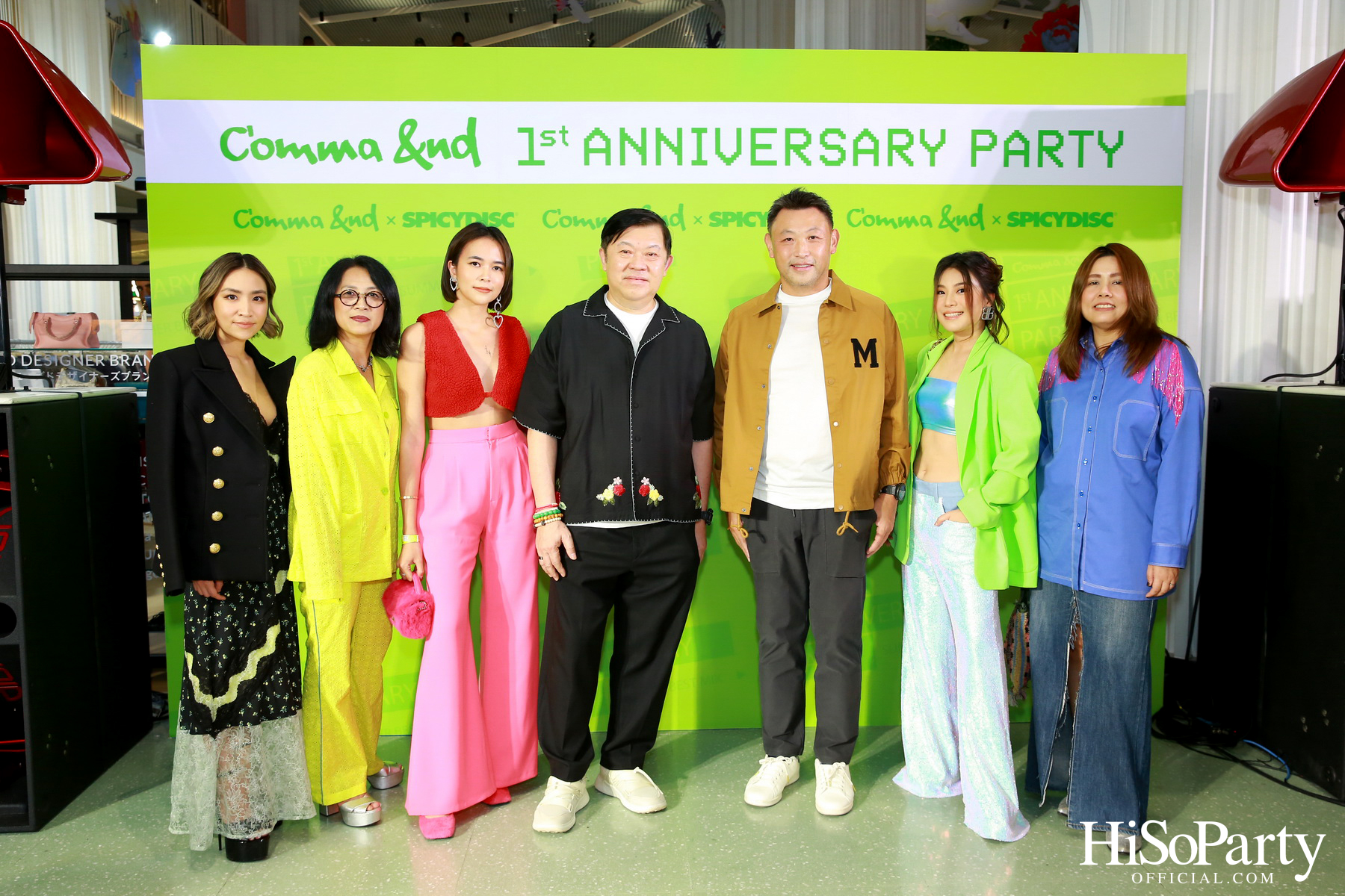 Comma And 1st Anniversary