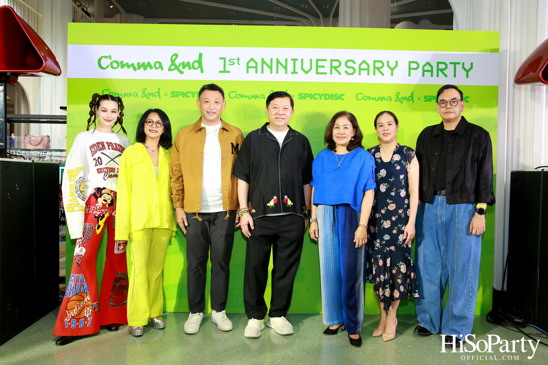 Comma And 1st Anniversary