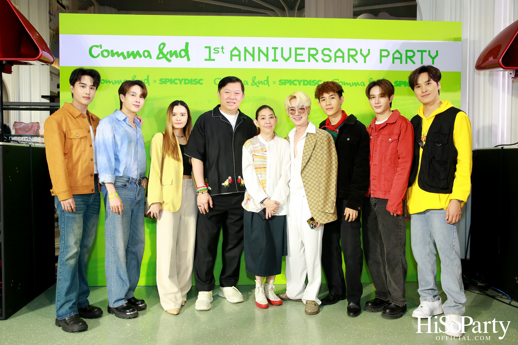 Comma And 1st Anniversary
