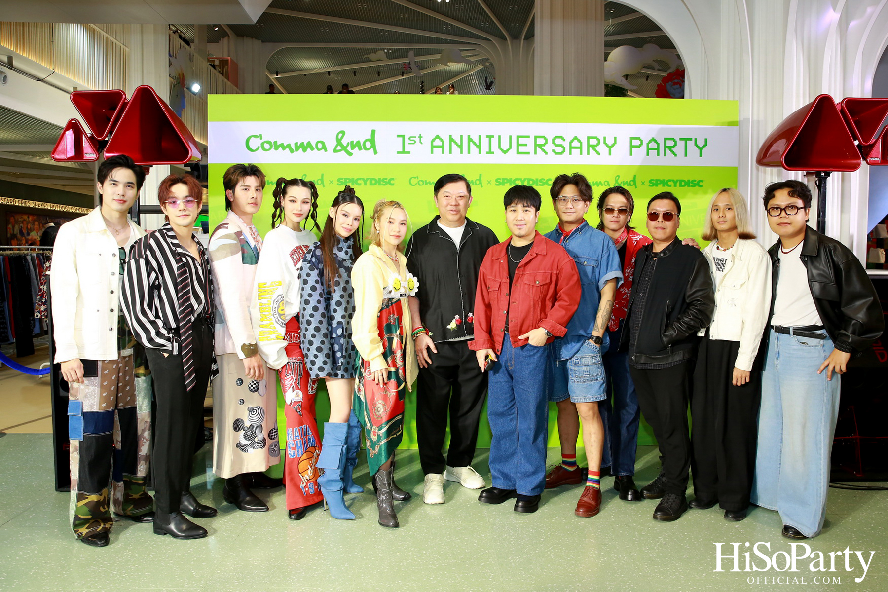 Comma And 1st Anniversary