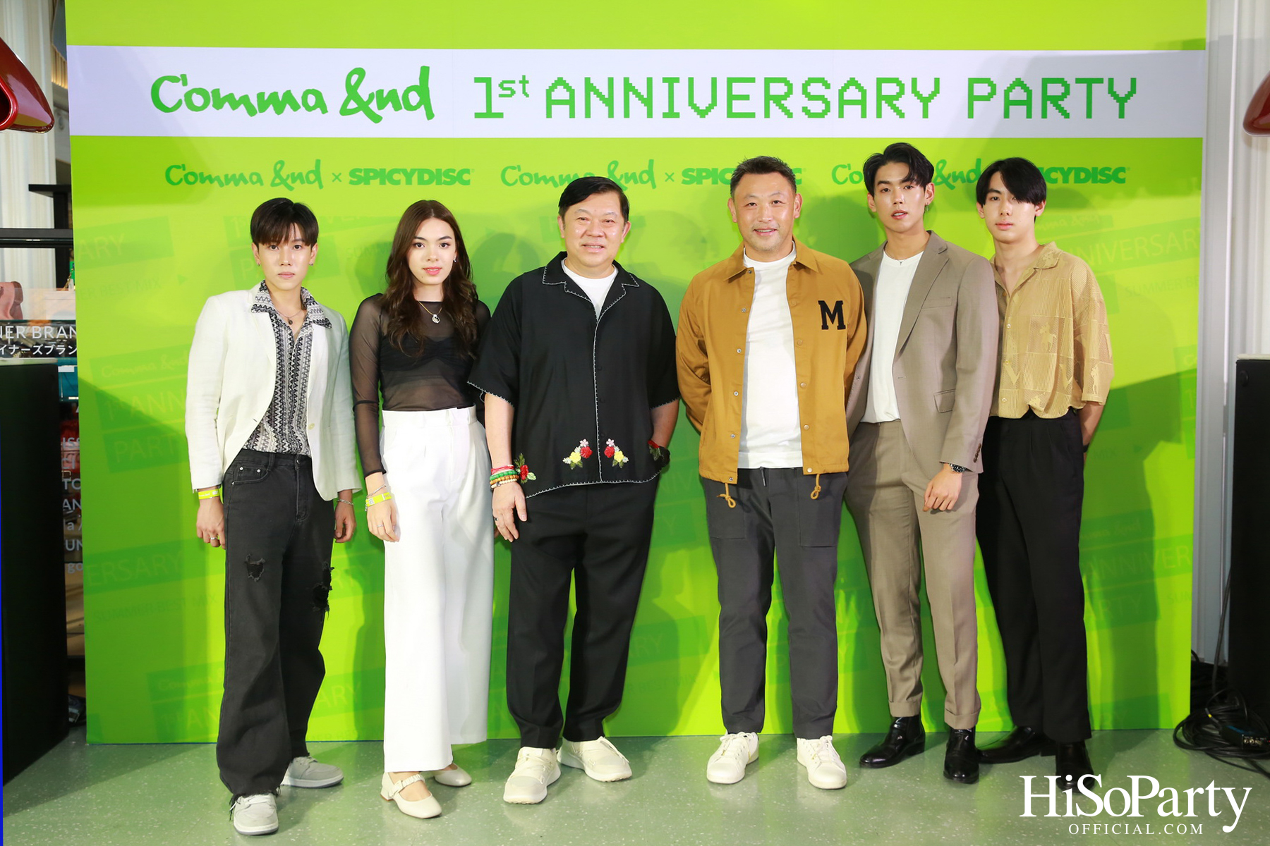Comma And 1st Anniversary