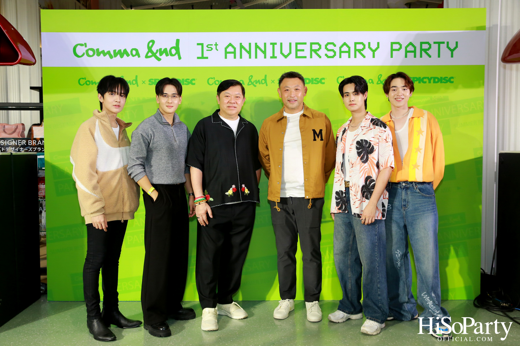 Comma And 1st Anniversary