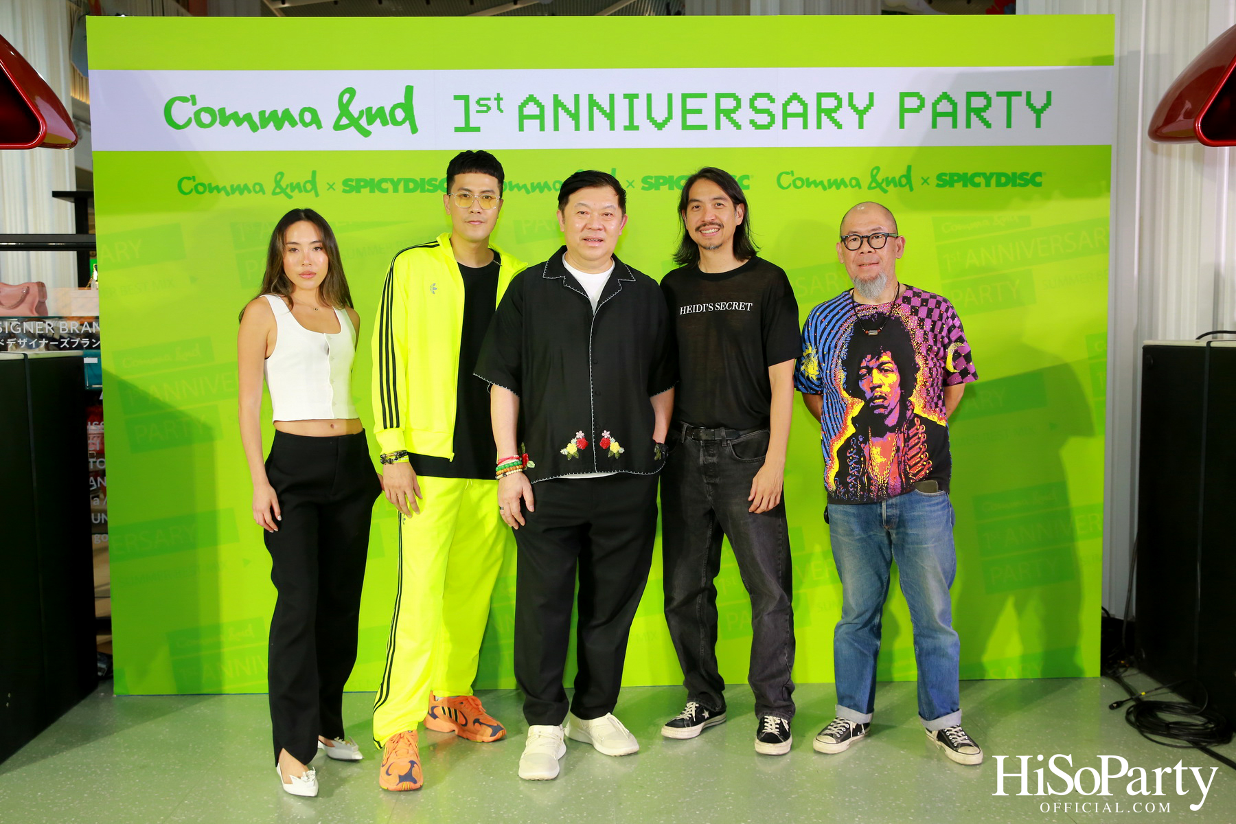 Comma And 1st Anniversary