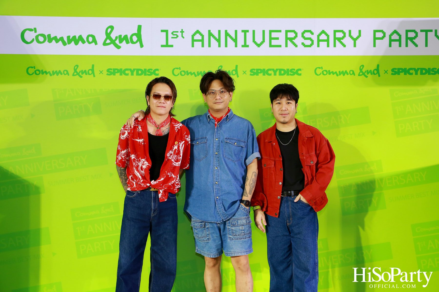 Comma And 1st Anniversary