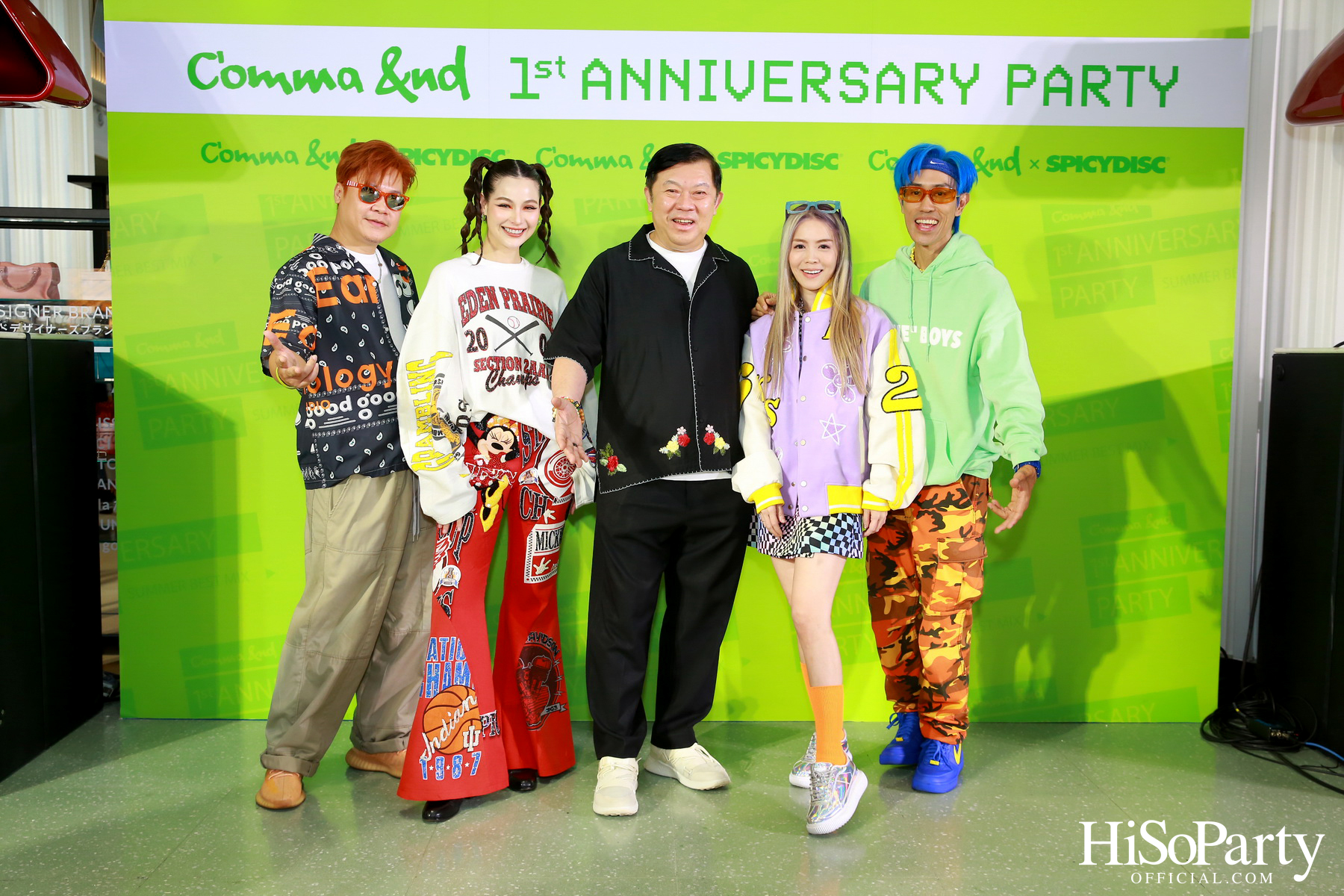 Comma And 1st Anniversary