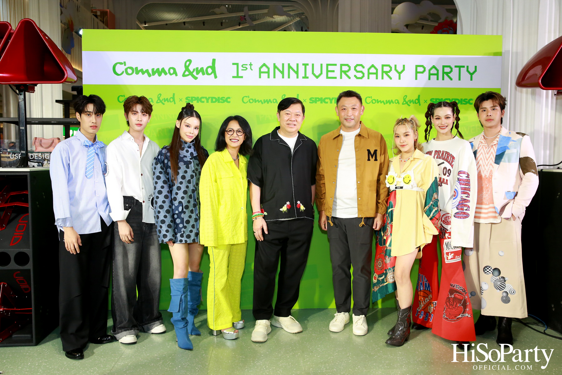 Comma And 1st Anniversary