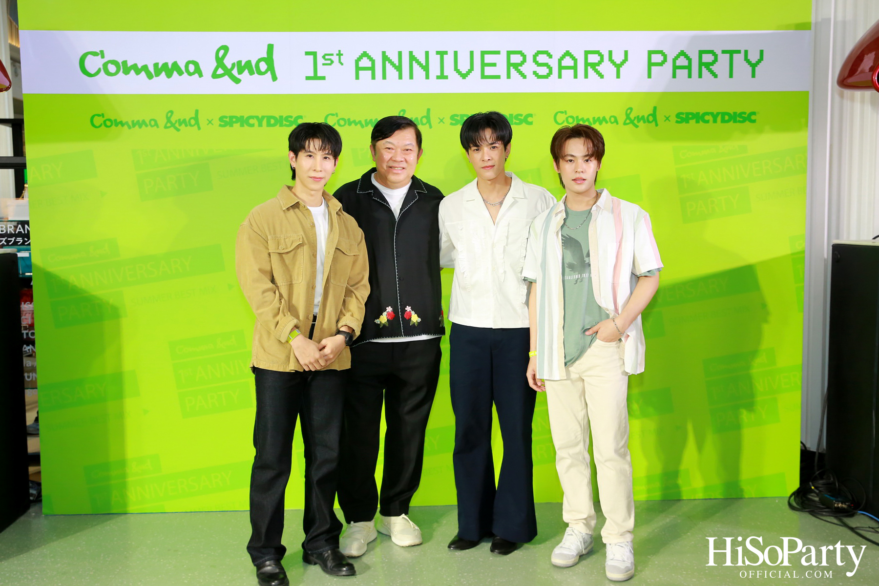 Comma And 1st Anniversary