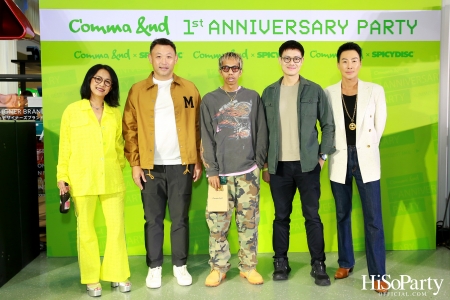 Comma And 1st Anniversary 