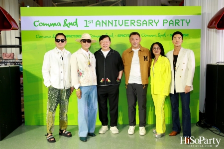 Comma And 1st Anniversary 