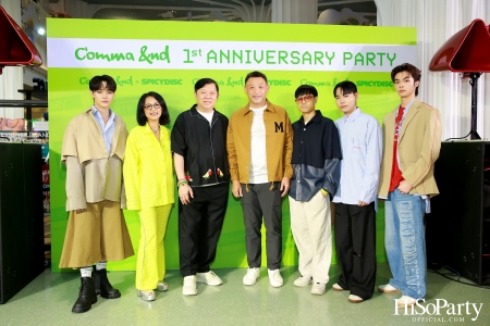 Comma And 1st Anniversary 