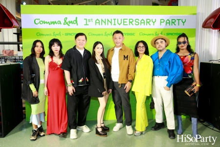 Comma And 1st Anniversary 