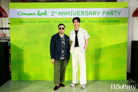 Comma And 1st Anniversary 