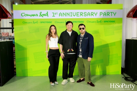 Comma And 1st Anniversary 