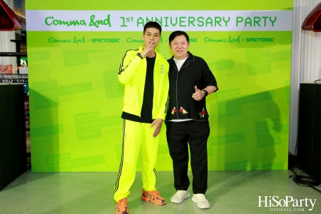 Comma And 1st Anniversary 