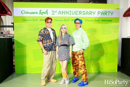 Comma And 1st Anniversary 