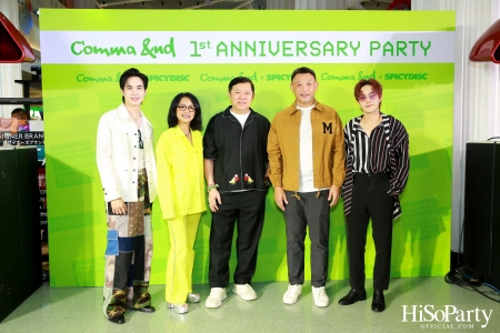 Comma And 1st Anniversary 