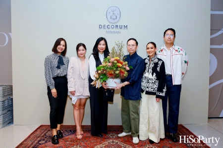 งานเปิดตัวแฟลกชิพสโตร์ Decorum Bilbiotheque ณ ศูนย์การค้าเกษรอัมรินทร์