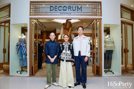 งานเปิดตัวแฟลกชิพสโตร์ Decorum Bilbiotheque ณ ศูนย์การค้าเกษรอัมรินทร์