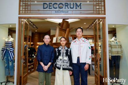 งานเปิดตัวแฟลกชิพสโตร์ Decorum Bilbiotheque ณ ศูนย์การค้าเกษรอัมรินทร์