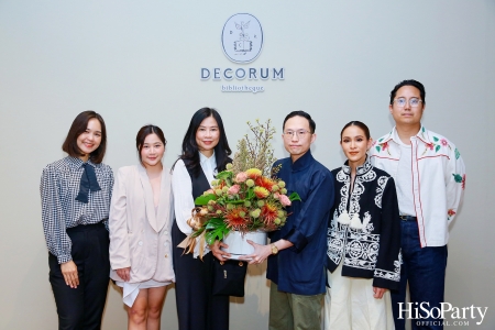 งานเปิดตัวแฟลกชิพสโตร์ Decorum Bilbiotheque ณ ศูนย์การค้าเกษรอัมรินทร์