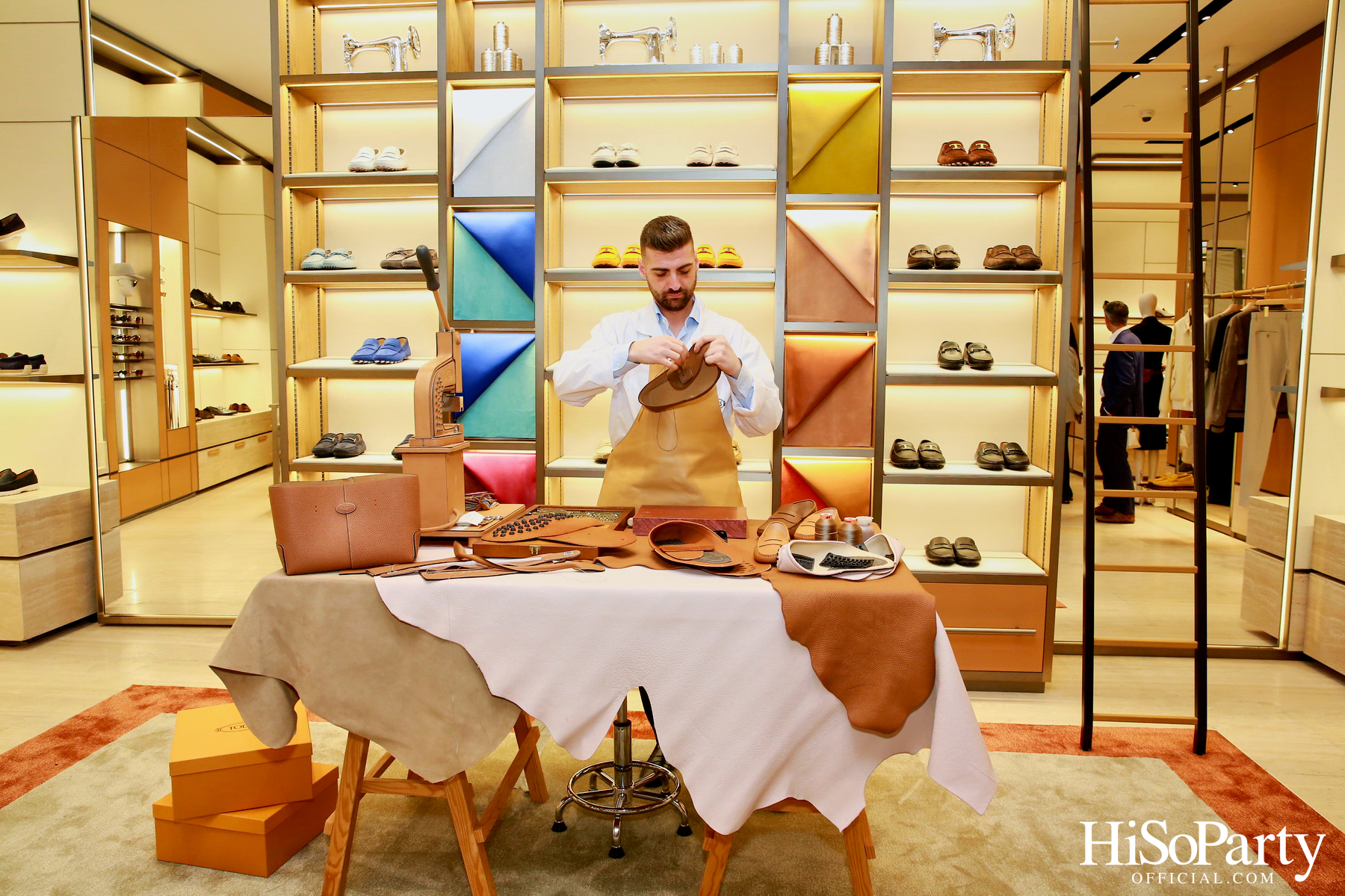 TOD'S Flagship Boutique Opening @The Emporium