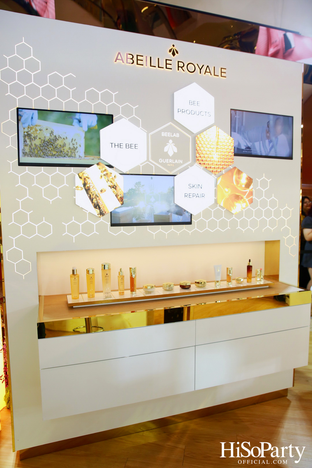 งานเปิดตัว GUERLAIN Abeille Royale Clarifying & Repair Essence and Cream และ แป้งในตำนาน เวอร์ชั่นใหม่ Meteorites 2024