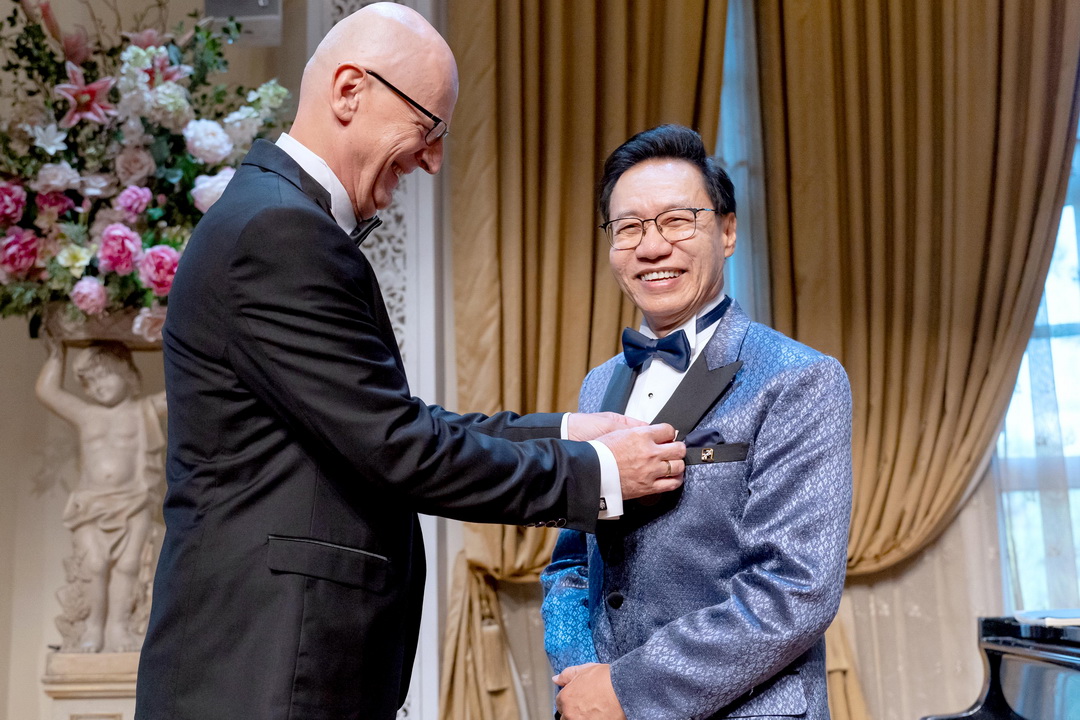 สร้างชื่อเสียงระดับโลกกับศิลปินไทยคนแรก ‘ณัฐ ยนตรรักษ์’ ที่ได้รับมอบเหรียญอิสริยาภรณ์ ‘Bene Merito’