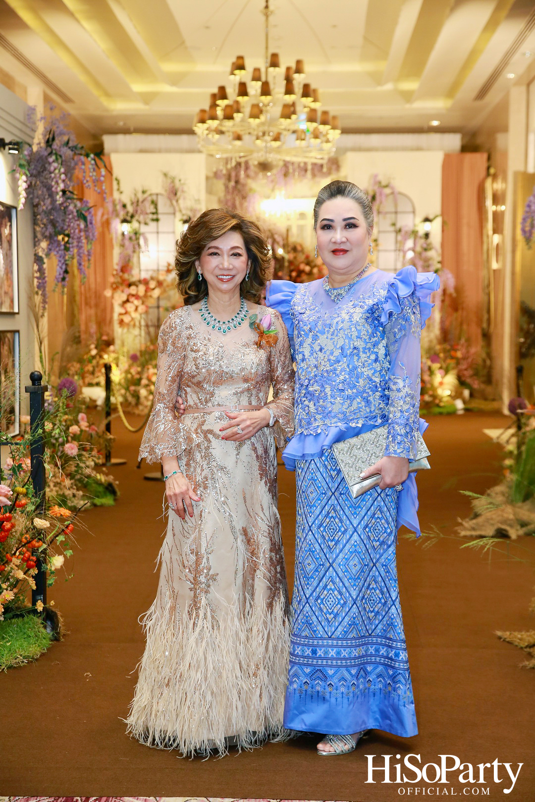 งานฉลองมงคลสมรสระหว่าง ธนพร เตชะวรบท และ วีรเดช ส่งทวีผล