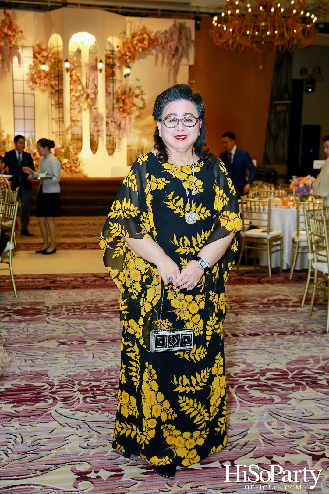 งานฉลองมงคลสมรสระหว่าง ธนพร เตชะวรบท และ วีรเดช ส่งทวีผล