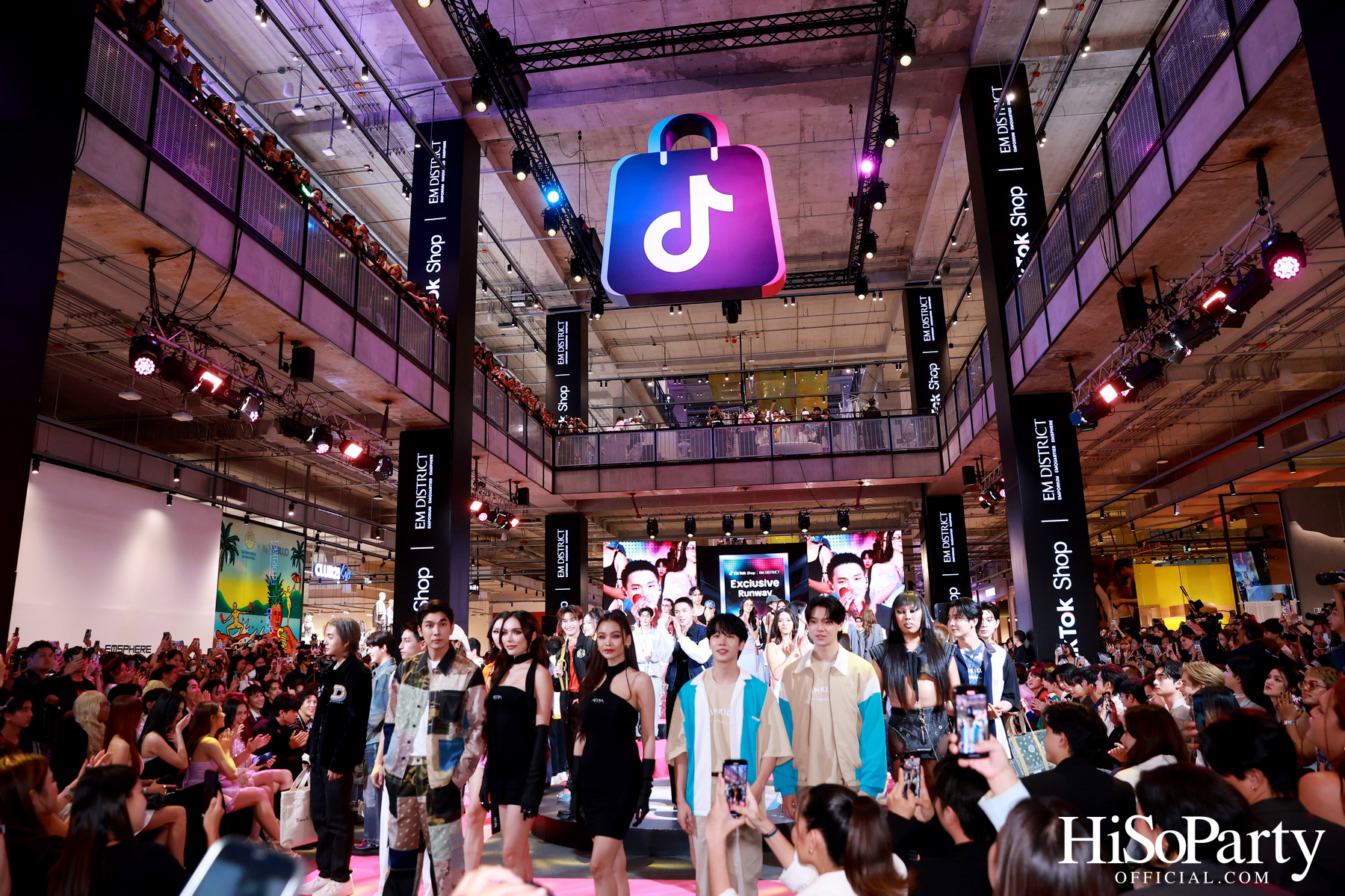 TikTok Shop I EM DISTRICT Exclusive Runway