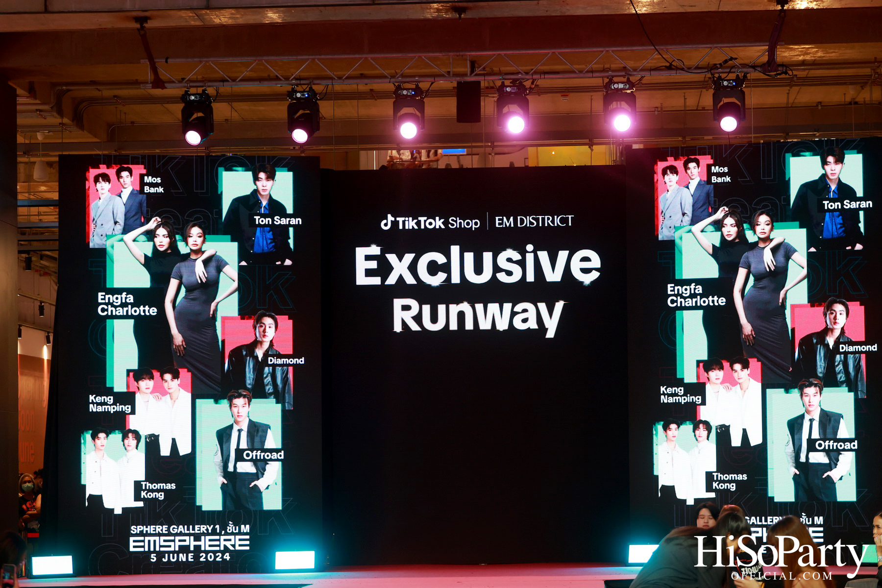 TikTok Shop I EM DISTRICT Exclusive Runway