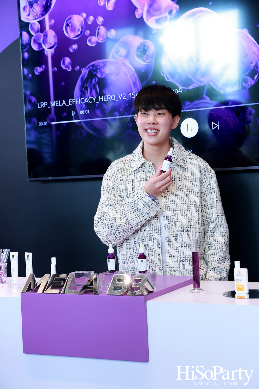 งานเปิดตัว ‘La Roche-Posay MELA B3’ ปฏิวัติวงการสกินแคร์ครั้งใหม่ ครั้งแรกของนวัตกรรมเอกสิทธิ์ Melasyl ที่ลดเลือนจุดด่างดำฝังลึก