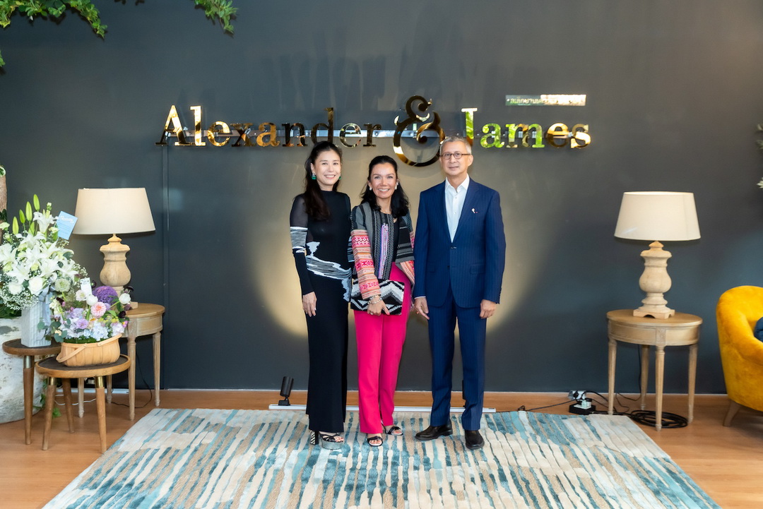 ‘Alexander & James’ แบรนด์เฟอร์นิเจอร์ชั้นนำสุดหรูจากอังกฤษ จัดงานฉลองเปิดแฟลกชิปสโตร์ แห่งใหม่ใจกลางเมือง