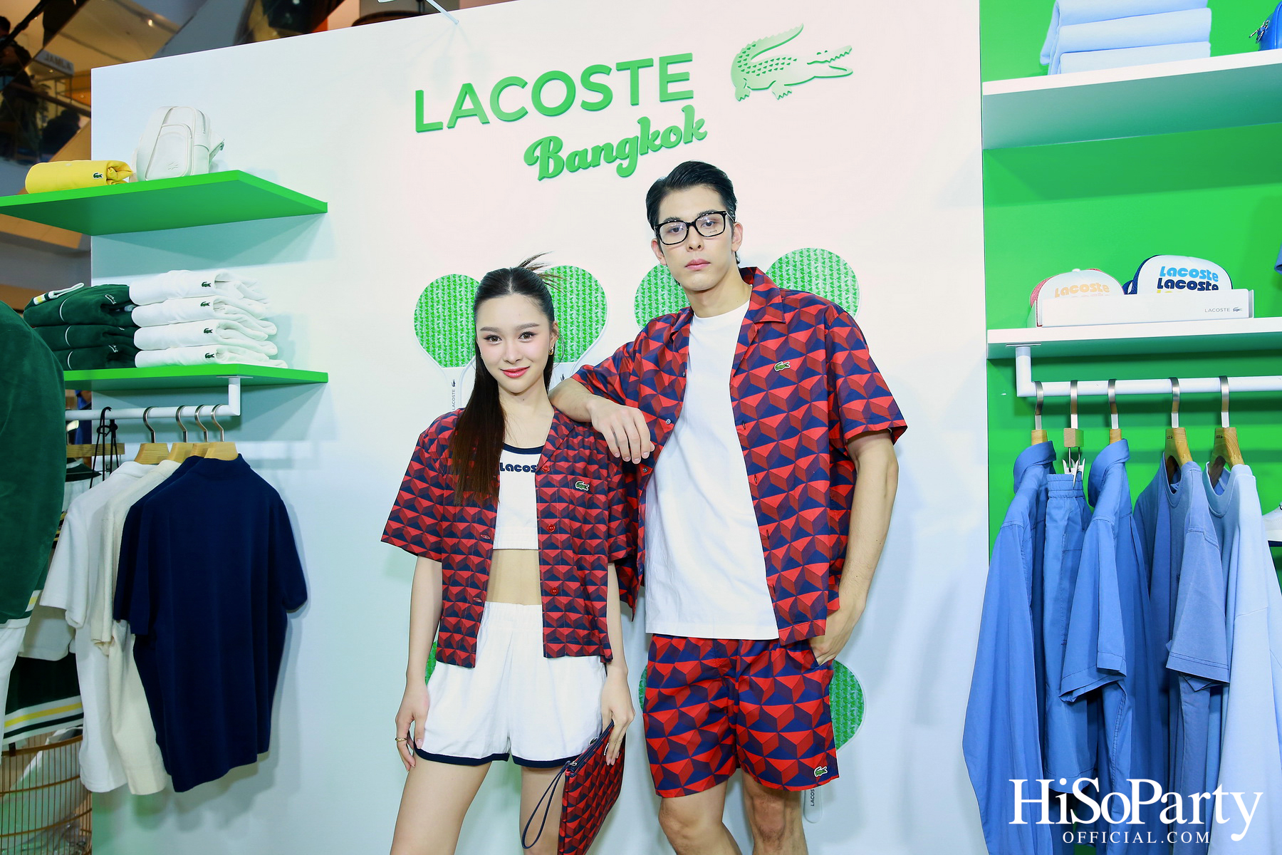 งานเปิด Lacoste Summer Pack Pop-Up