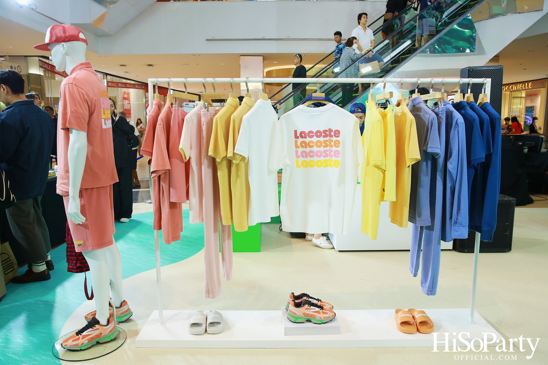 งานเปิด Lacoste Summer Pack Pop-Up