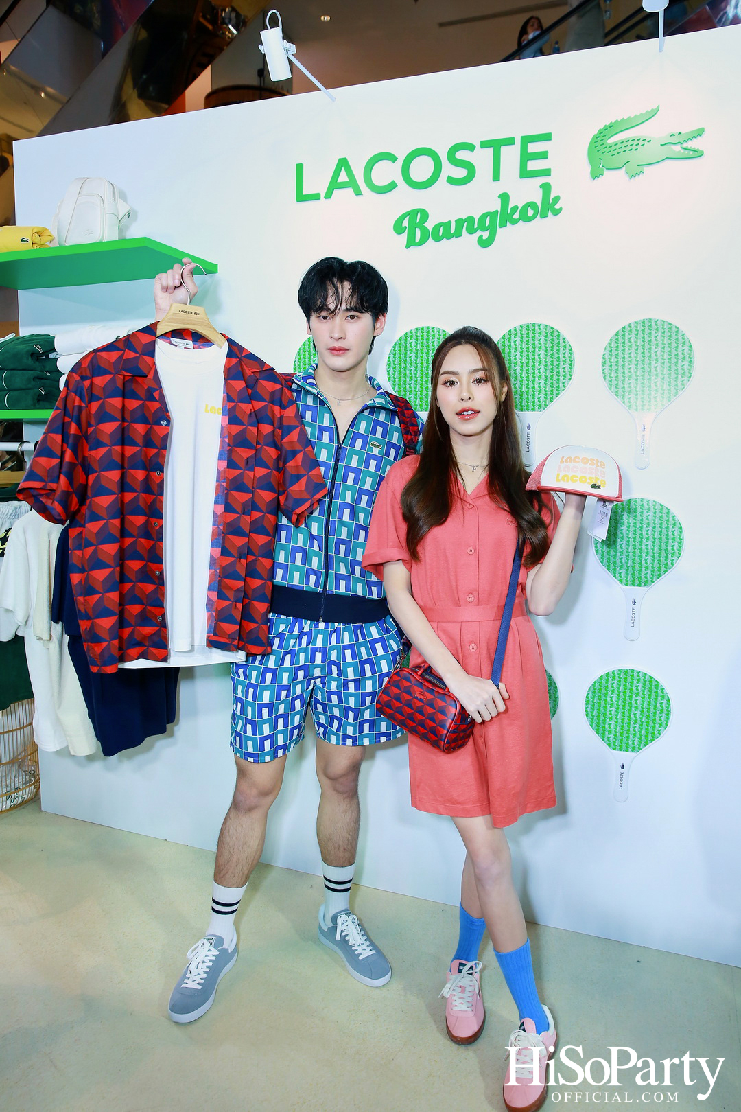 งานเปิด Lacoste Summer Pack Pop-Up