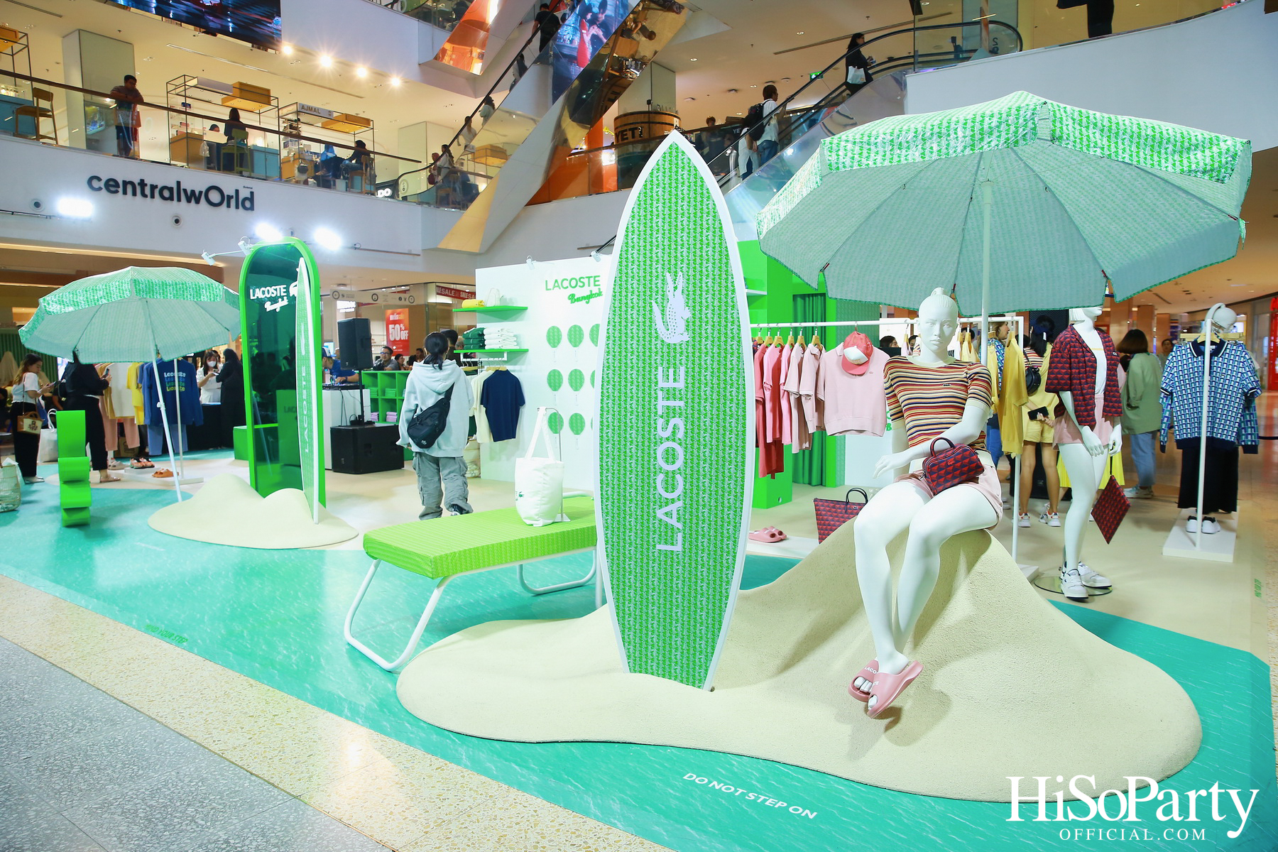งานเปิด Lacoste Summer Pack Pop-Up