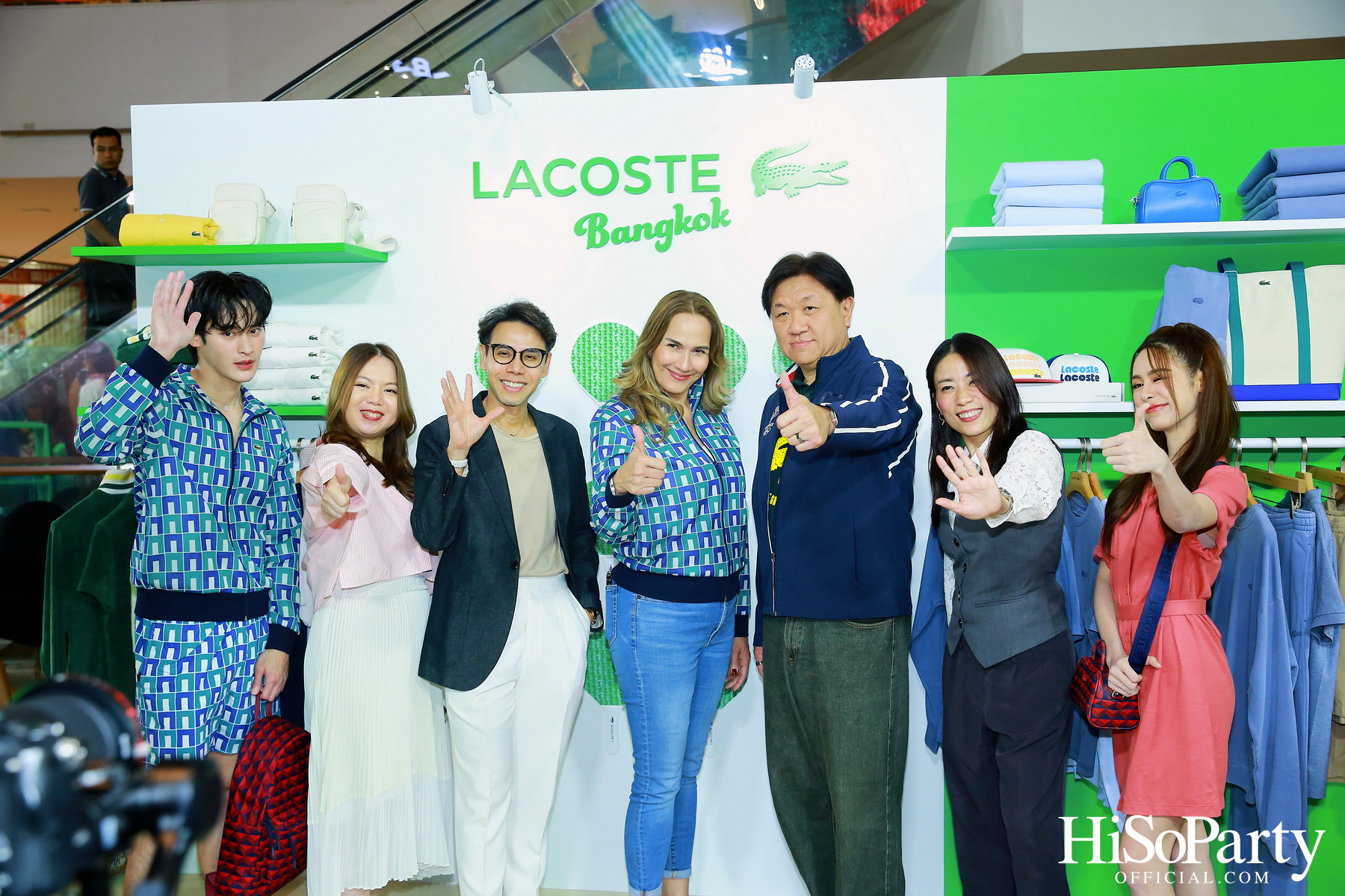 งานเปิด Lacoste Summer Pack Pop-Up