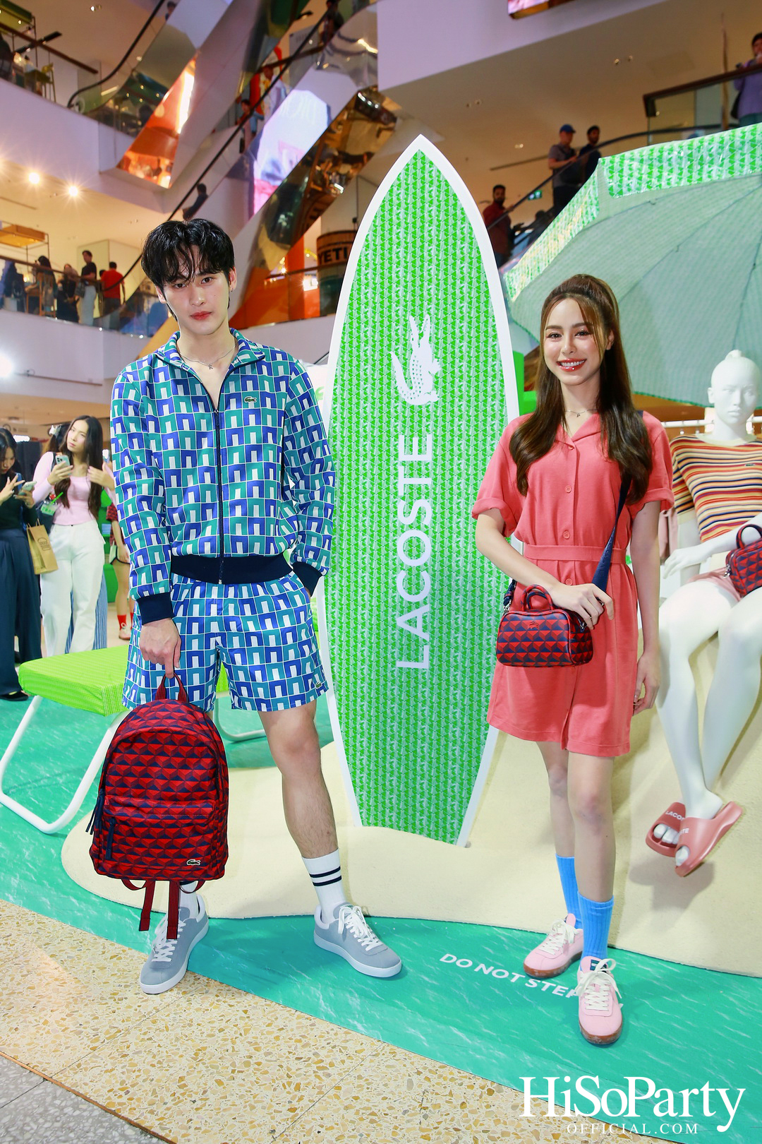 งานเปิด Lacoste Summer Pack Pop-Up